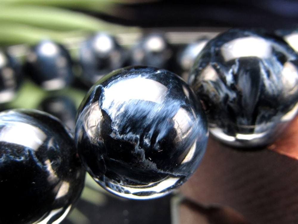 ピーターサイト ブレスレット ブルーピーターサイト テンペストストーン 嵐の石