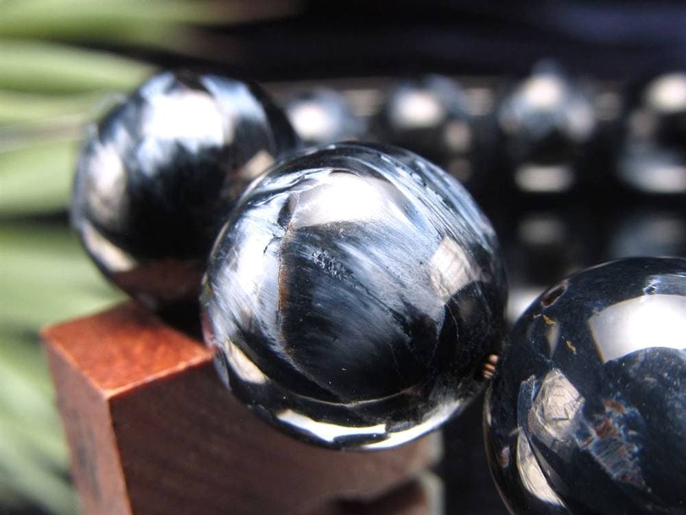 ピーターサイト ブレスレット ブルーピーターサイト テンペストストーン 嵐の石