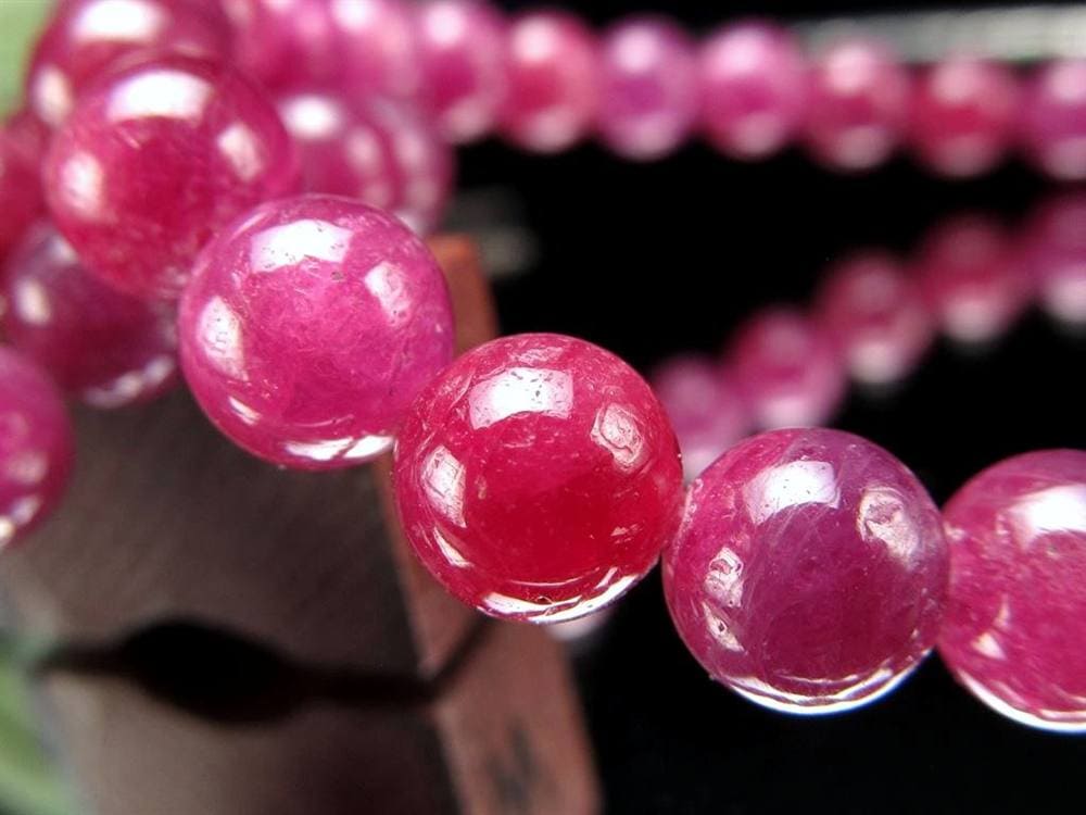 ルビー 紅玉 ブレスレット コランダム 7月の誕生石