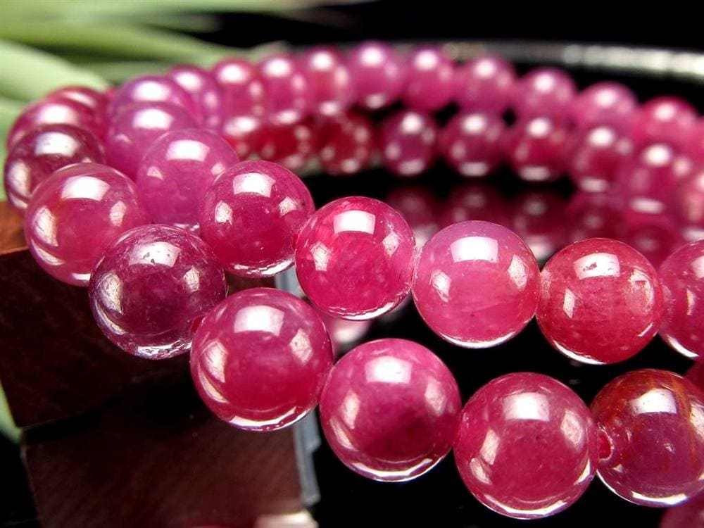 ルビー 紅玉 ブレスレット コランダム 7月の誕生石