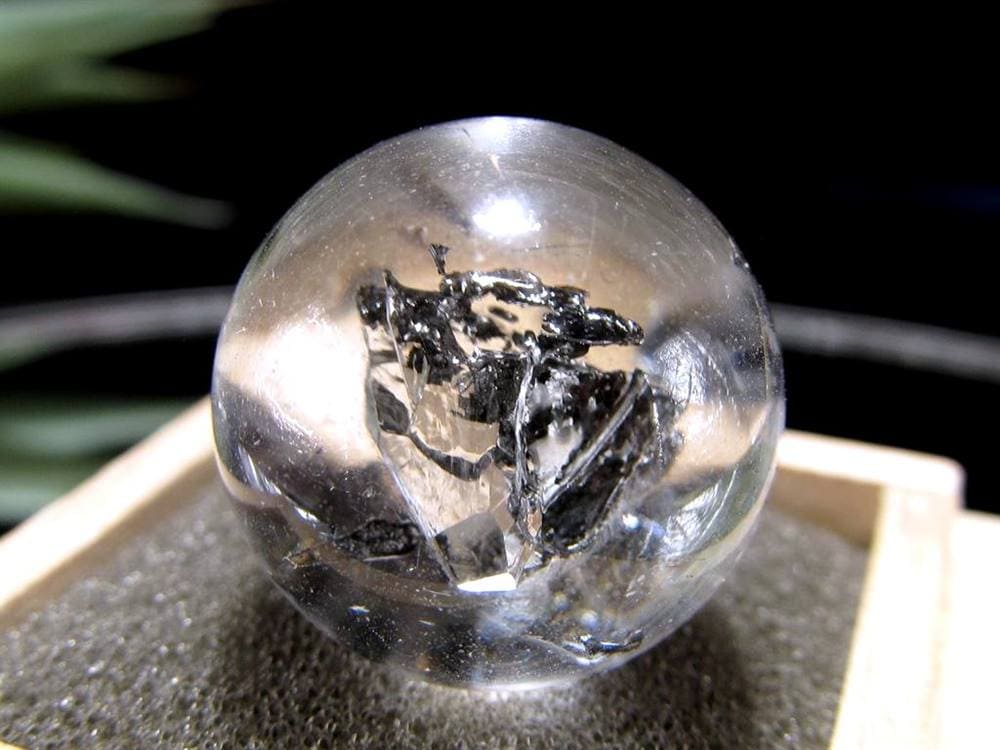 水入り水晶 丸玉 水晶 クォーツ 天然石