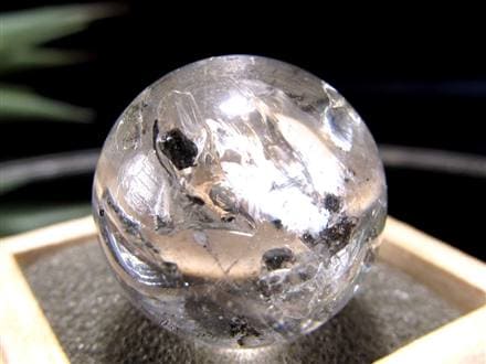水入り水晶 丸玉 水晶 クォーツ 天然石
