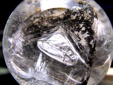 水入り水晶 丸玉 水晶 クォーツ 天然石