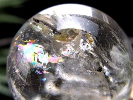 水入り水晶 丸玉 水晶 クォーツ 天然石