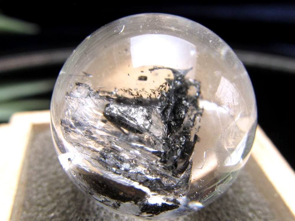 水入り水晶 丸玉 水晶 クォーツ 天然石
