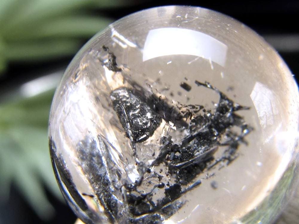 水入り水晶 丸玉 水晶 クォーツ 天然石