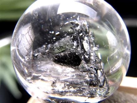 水入り水晶 丸玉 水晶 クォーツ 天然石