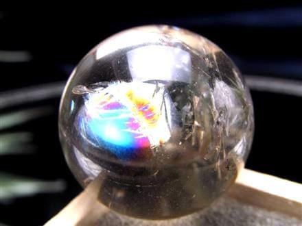 水入り水晶 丸玉 水晶 クォーツ 天然石