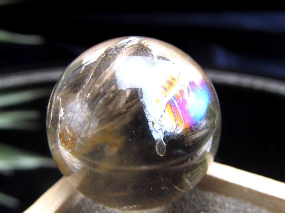 水入り水晶 丸玉 水晶 クォーツ 天然石