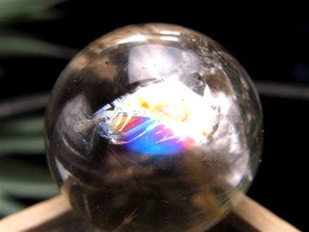 水入り水晶 丸玉 水晶 クォーツ 天然石