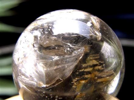 水入り水晶 丸玉 水晶 クォーツ 天然石