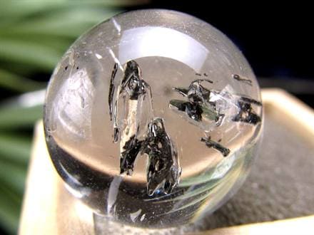 水入り水晶 丸玉 水晶 クォーツ 天然石