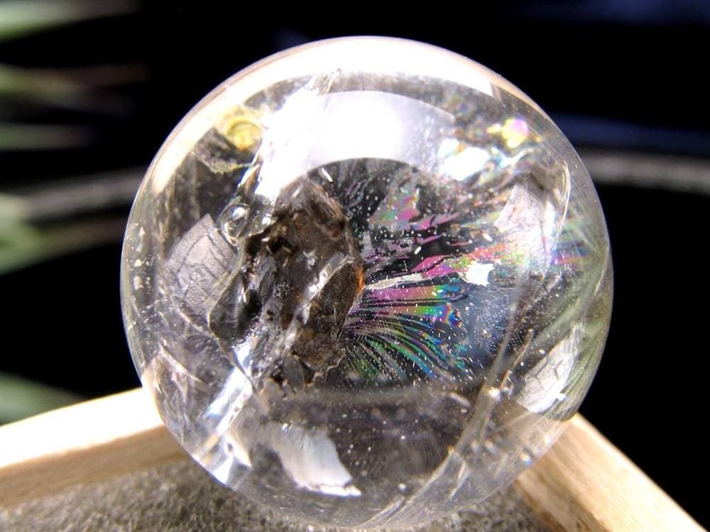 水入り水晶 丸玉 水晶 クォーツ 天然石