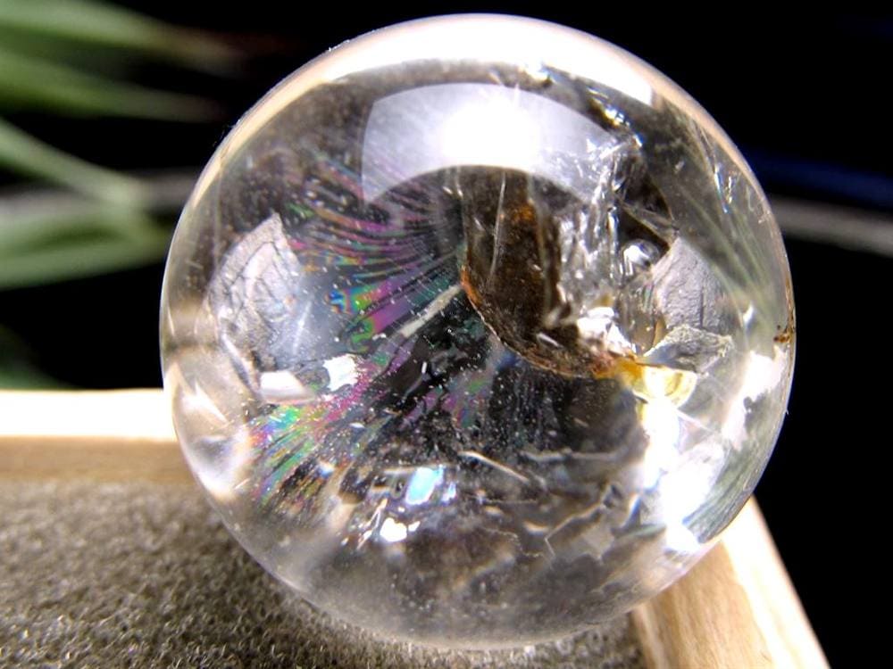 水入り水晶 丸玉 水晶 クォーツ 天然石