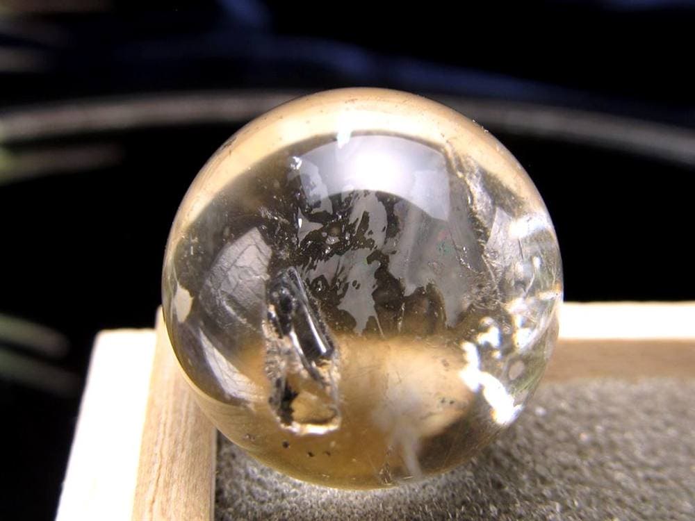 水入り水晶 丸玉 水晶 クォーツ 天然石