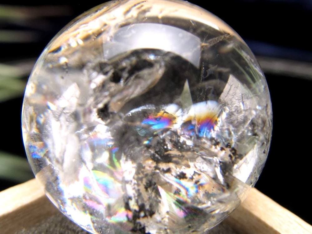 水入り水晶 丸玉 水晶 クォーツ 天然石