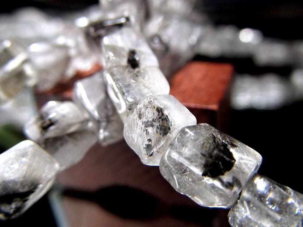 プラチナルチル ブレスレット プラチナルチルクォーツ ルチル 天然石