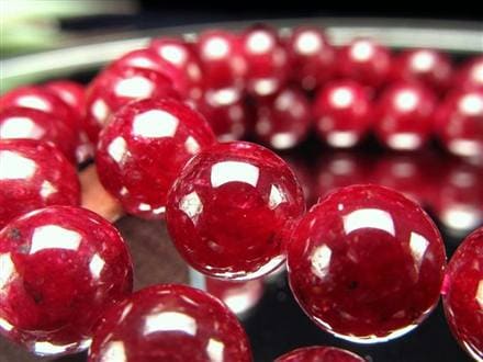 ルビー 紅玉 ブレスレット コランダム 7月の誕生石