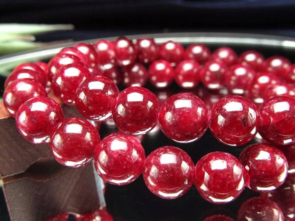 ルビー 紅玉 ブレスレット コランダム 7月の誕生石