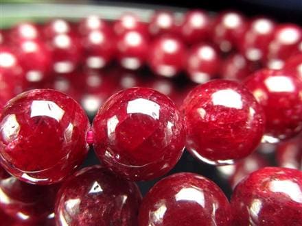 ルビー 紅玉 ブレスレット コランダム 7月の誕生石