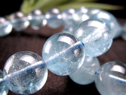 トパーズ ブレスレット ブルー 誕生石 黄玉