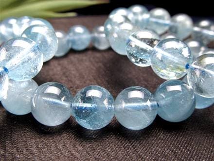 トパーズ ブレスレット ブルー 誕生石 黄玉