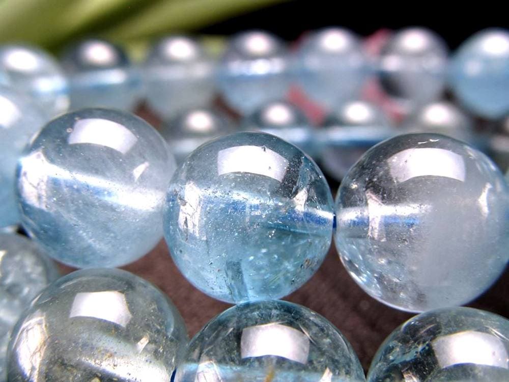 トパーズ ブレスレット ブルー 誕生石 黄玉