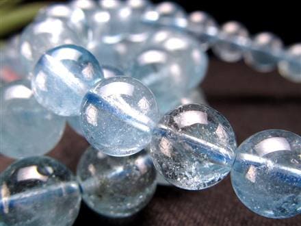 トパーズ ブレスレット ブルー 誕生石 黄玉