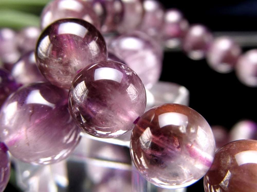 アメジスト ファントム 幻影紫水晶 ブレスレット