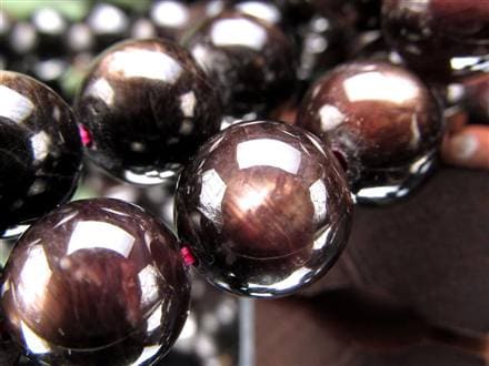 ハイパーシーン 紫蘇輝石 ブレスレット 黒色天然石 hyperStheons