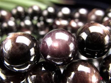 ハイパーシーン 紫蘇輝石 ブレスレット 黒色天然石 hyperStheons