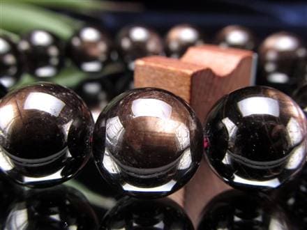 ハイパーシーン 紫蘇輝石 ブレスレット 黒色天然石 hyperStheons