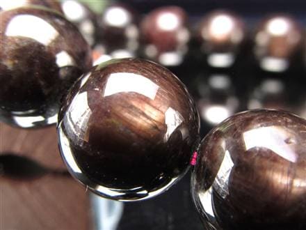 ハイパーシーン 紫蘇輝石 ブレスレット 黒色天然石 hyperStheons