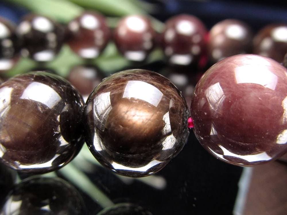 ハイパーシーン 紫蘇輝石 ブレスレット 黒色天然石 hyperStheons