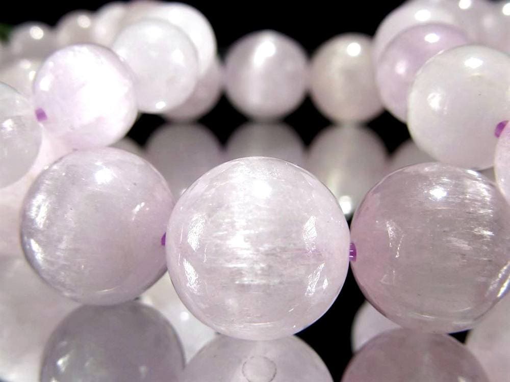 クンツァイト ブレスレット リチア輝石 キャッツアイ 天然石