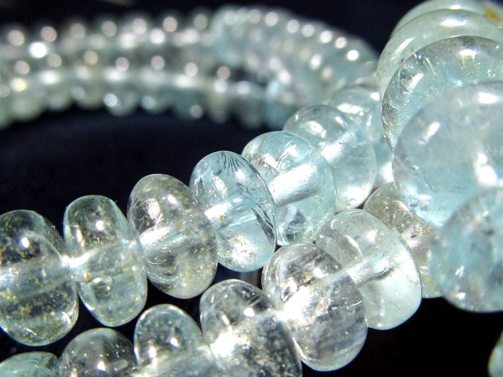 ミントブルートパーズ ブレスレット 11月の誕生石 Topaz 黄玉