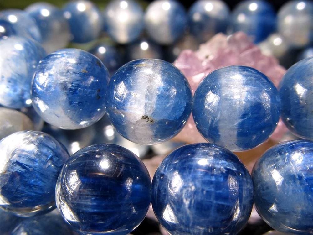 カイヤナイト 藍晶石 ブレスレット 天然石 kaiyanaito