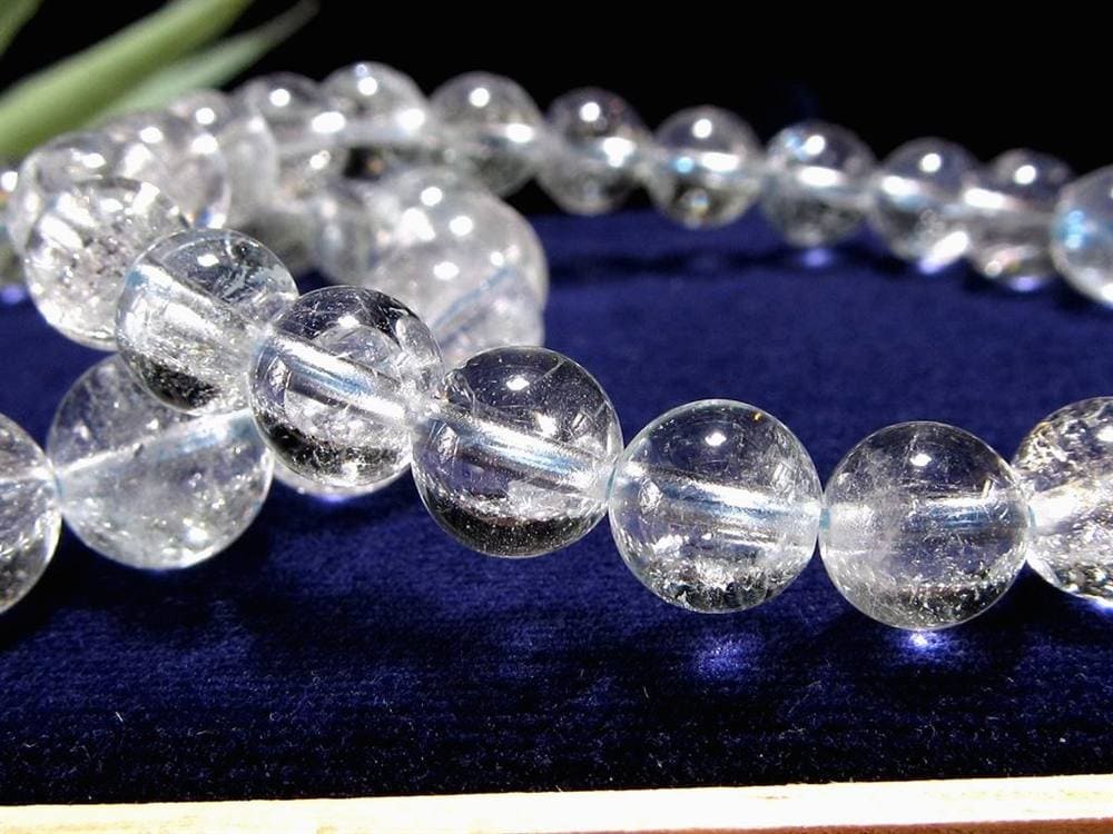 トパーズ ブレスレット ブルー 誕生石 黄玉