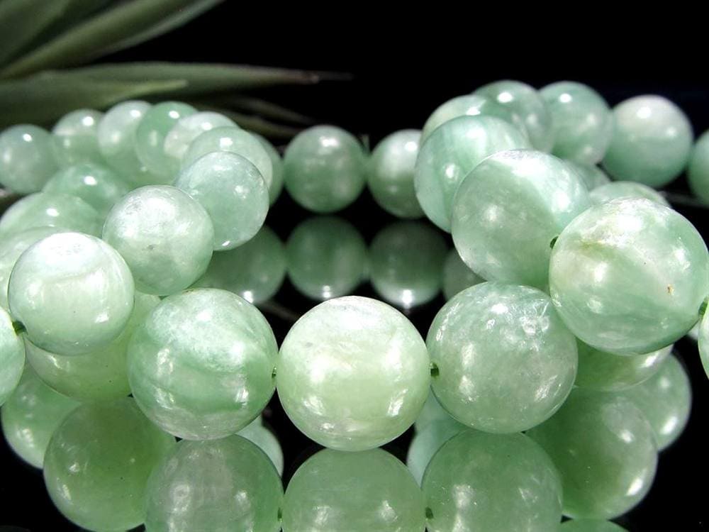 マイカ ブレスレット エメラルド 雲母 アグリゲート