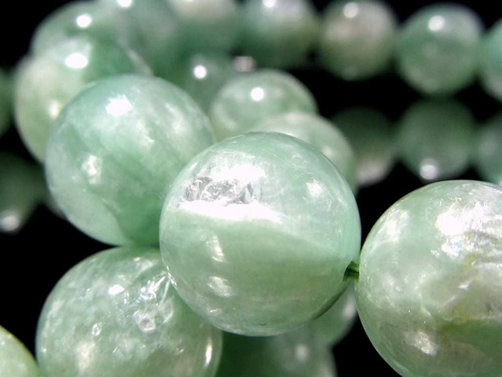 マイカ ブレスレット エメラルド 雲母 アグリゲート