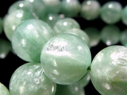 マイカ ブレスレット エメラルド 雲母 アグリゲート