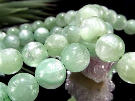 マイカ ブレスレット エメラルド 雲母 アグリゲート