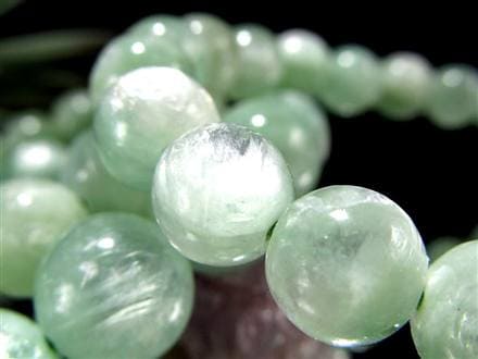 マイカ ブレスレット エメラルド 雲母 アグリゲート