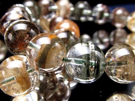 ガーデンクォーツ ブレスレット ファントムクォーツ 幻影水晶 庭園水晶