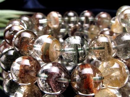 ガーデンクォーツ ブレスレット ファントムクォーツ 幻影水晶 庭園水晶