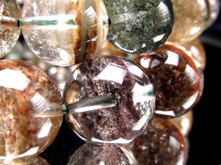 ガーデンクォーツ ブレスレット ファントムクォーツ 幻影水晶 庭園水晶