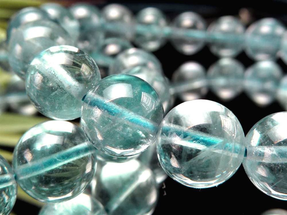 フローライト ブレスレット ブルーグリーンフローライト 天然石 蛍石