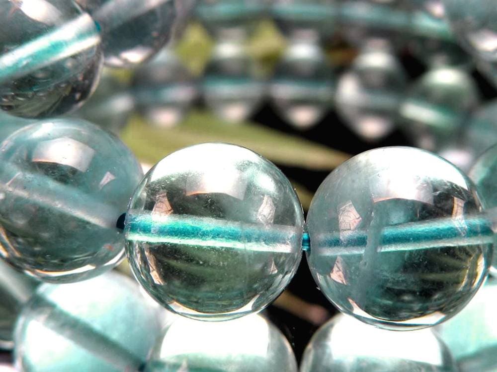 フローライト ブレスレット ブルーグリーンフローライト 天然石 蛍石