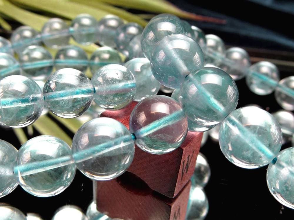 フローライト ブレスレット ブルーグリーンフローライト 天然石 蛍石