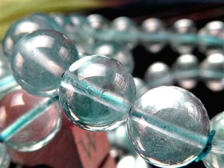 フローライト ブレスレット ブルーグリーンフローライト 天然石 蛍石